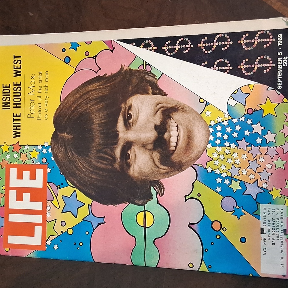 Sep  1969  - LIFE Magazine - Nixon, Peter Max, G.I. Babies